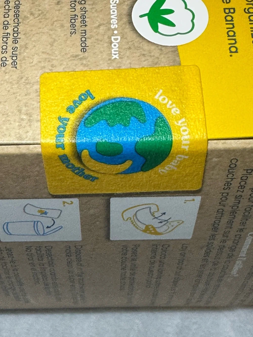 Charlie Banana Disposable Diaper Liners 1-Ply 100 Count Cloth Diapering